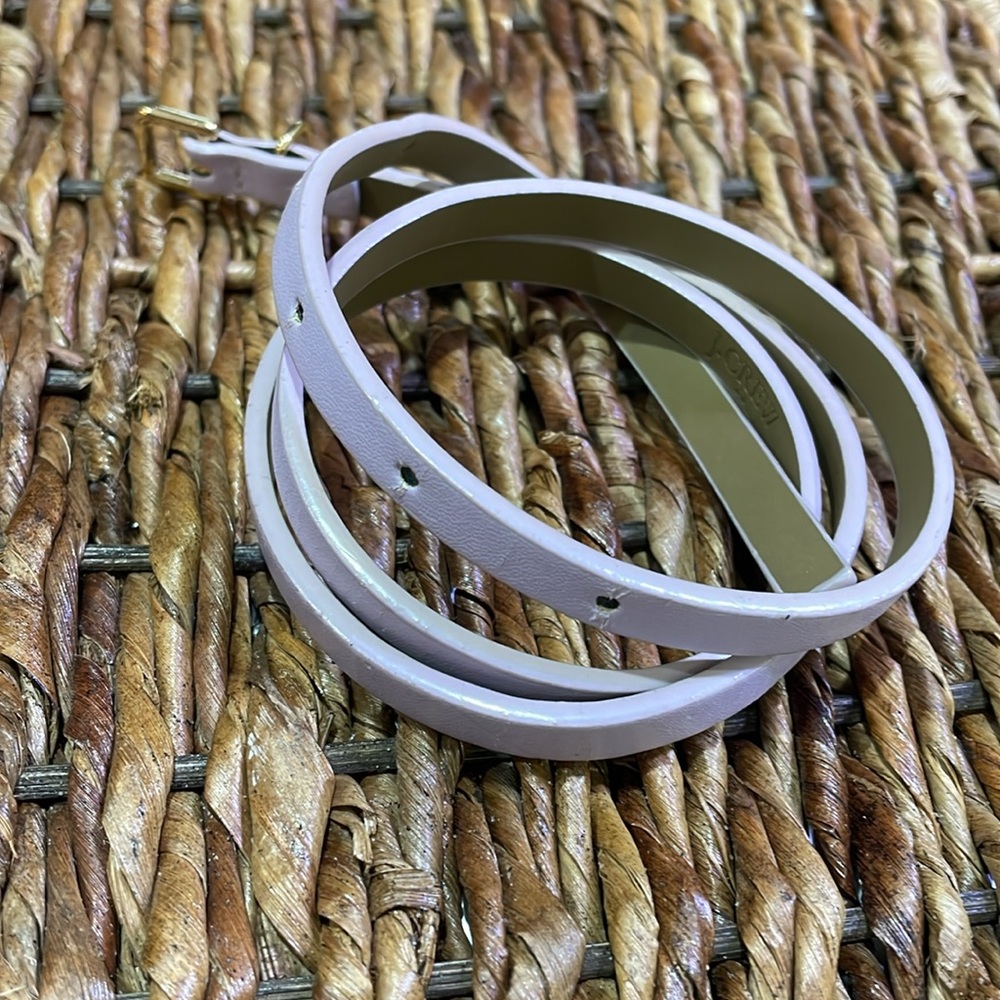 ๐ Lavender JCrew belt - Picture 4 of 14